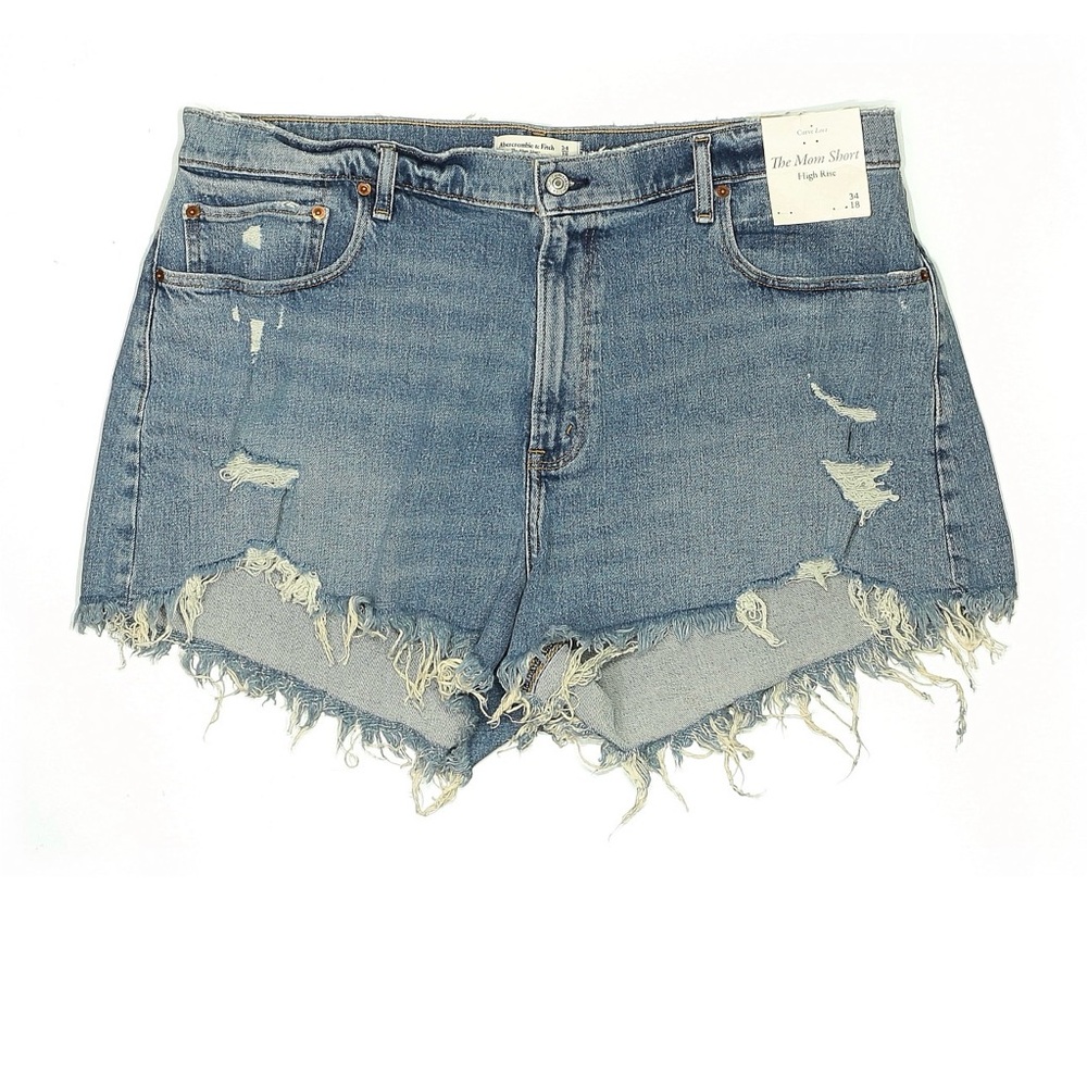 Abercrombie curve love shorts size 34
